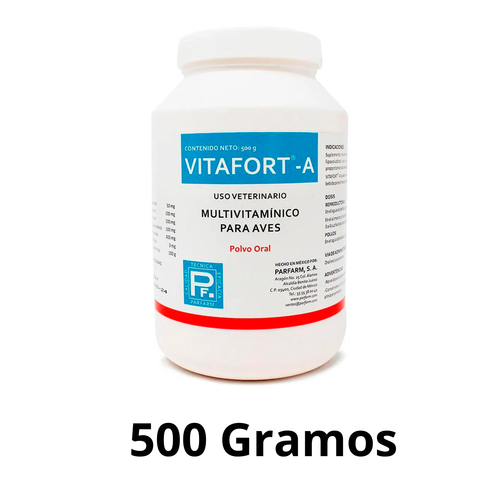 VITAFORT A 500 GR MULTIVITAMINICO PARFARM