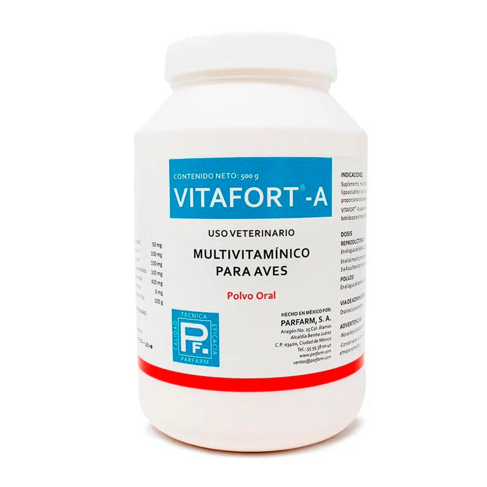 VITAFORT A 500 GR MULTIVITAMINICO PARFARM
