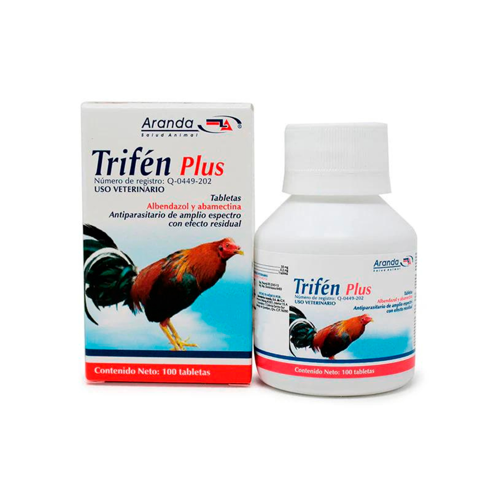 TRIFEN PLUS CON 100 TABLETAS ARANDA