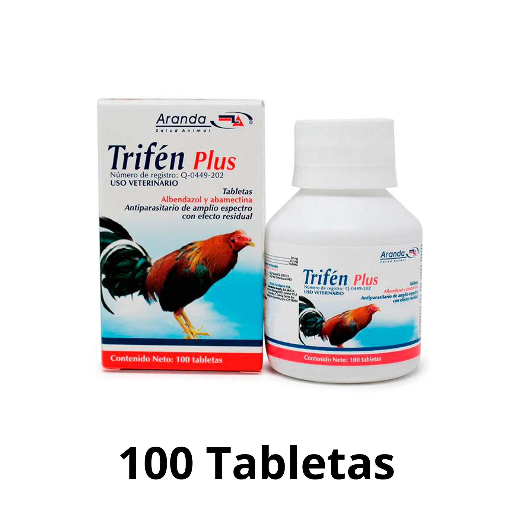 TRIFEN PLUS CON 100 TABLETAS ARANDA