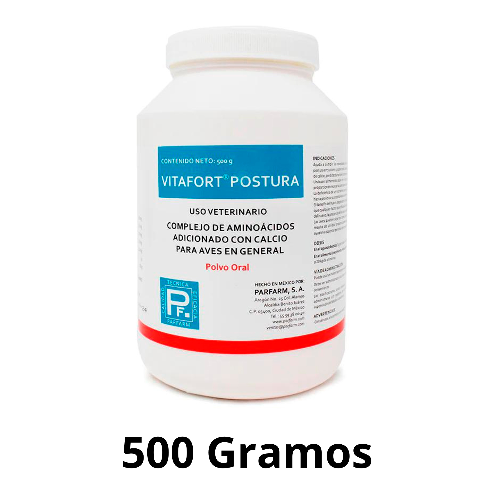VITAFORT POSTURA DE 500 GR