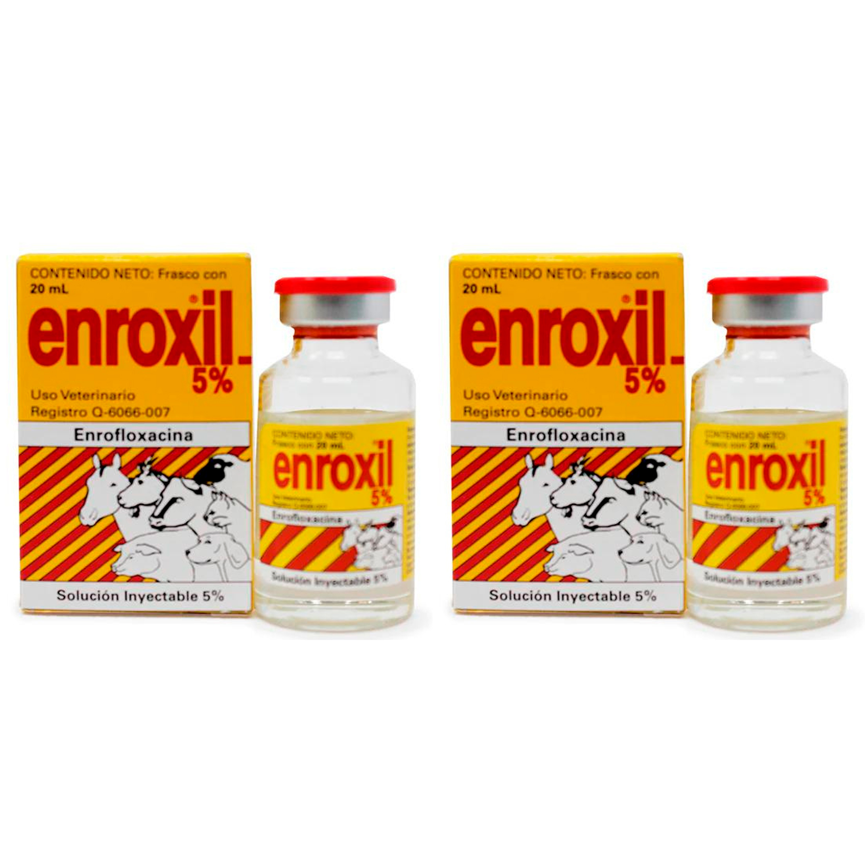 ENROXIL 5% 20 ML (2 PIEZAS)