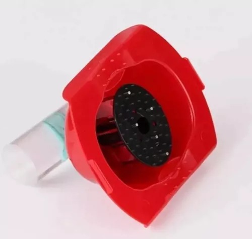 Cortador Rayador Frutas Y Verduras Manual One Steep Nicer Rojo.