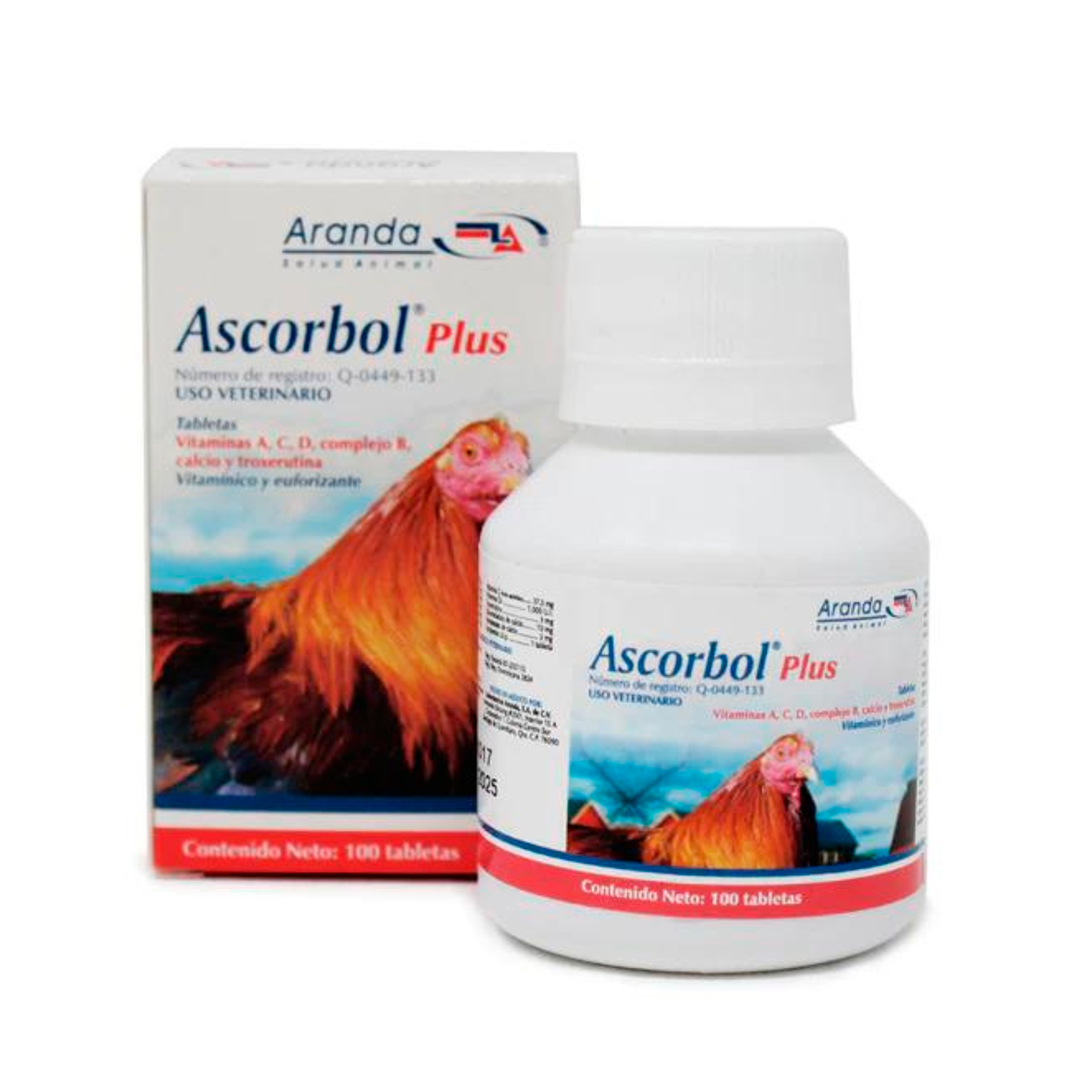 ASCORBOL PLUS DE 100 TABLETAS ARANDA