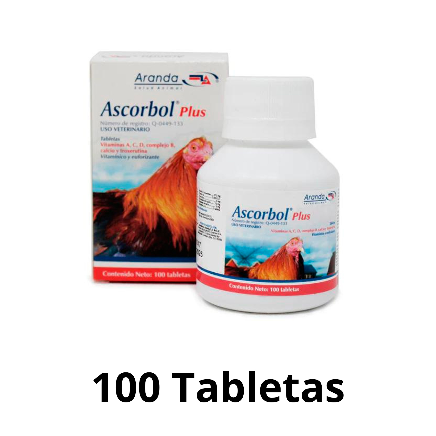 ASCORBOL PLUS DE 100 TABLETAS ARANDA