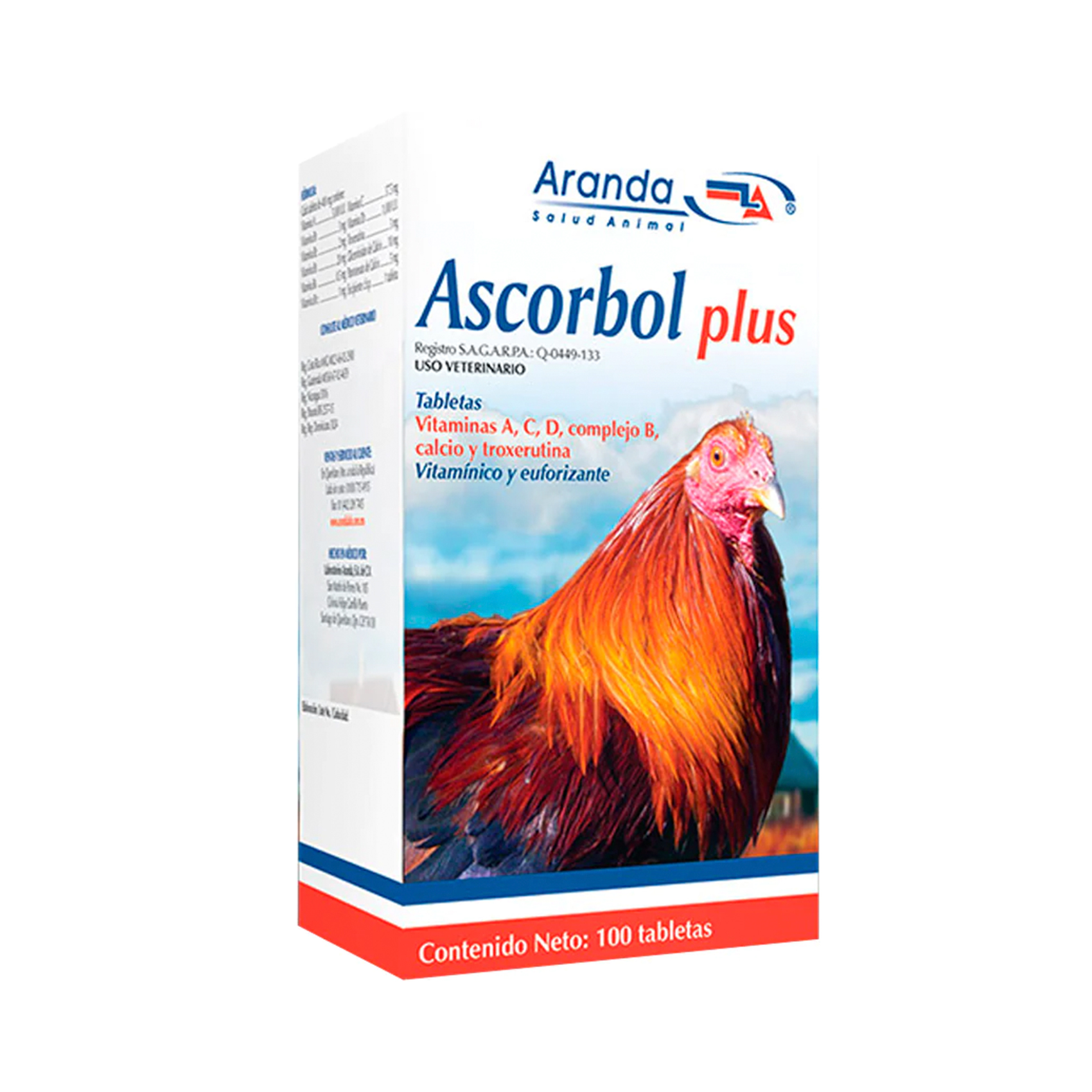 ASCORBOL PLUS DE 100 TABLETAS ARANDA