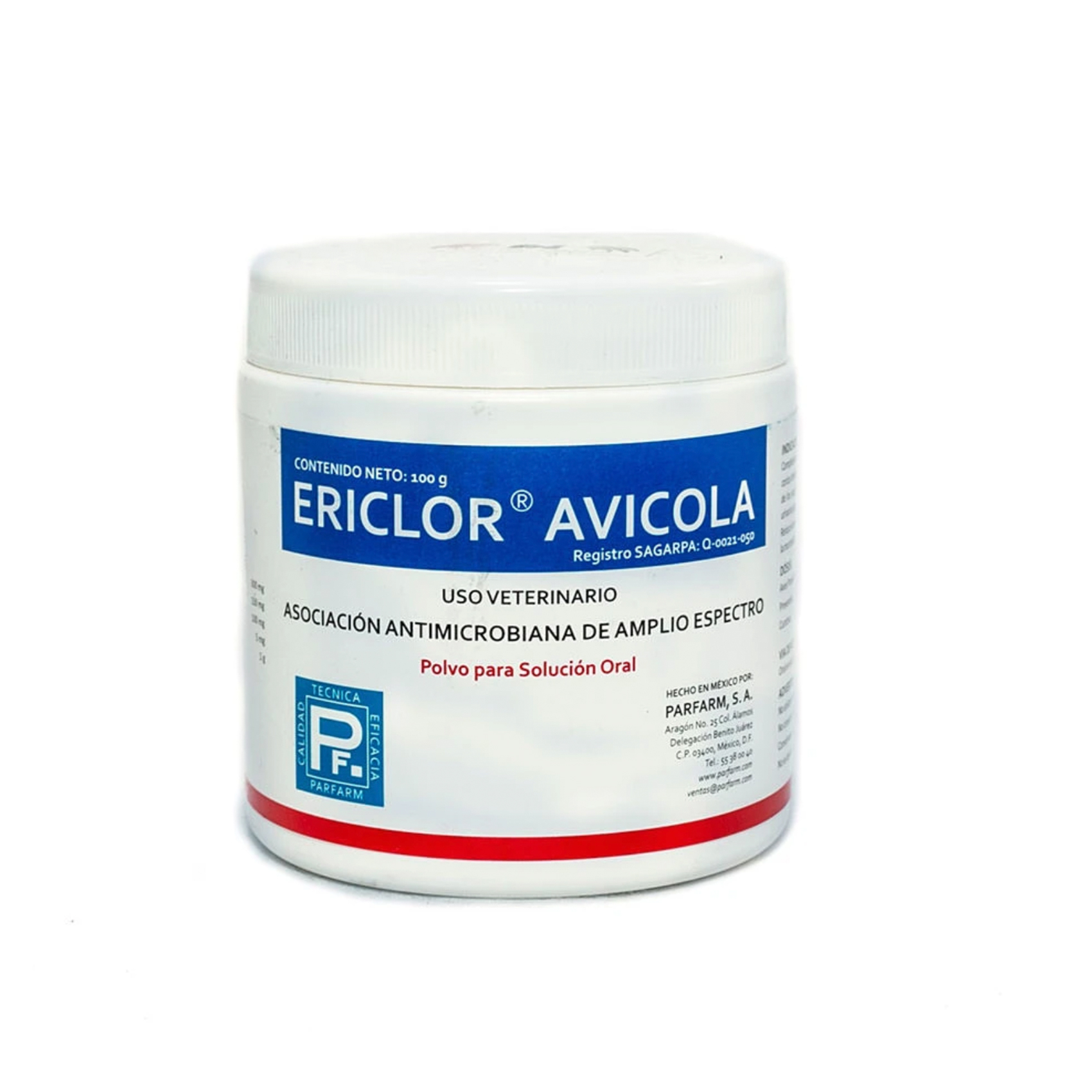 ERICLOR AVICOLA DE 100 GR