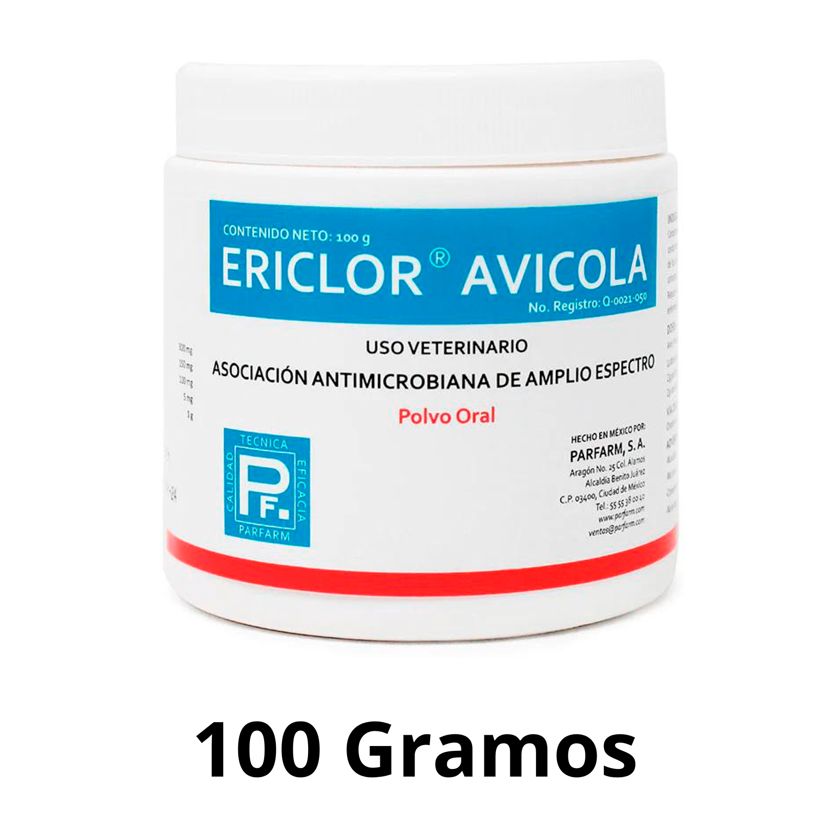 ERICLOR AVICOLA DE 100 GR