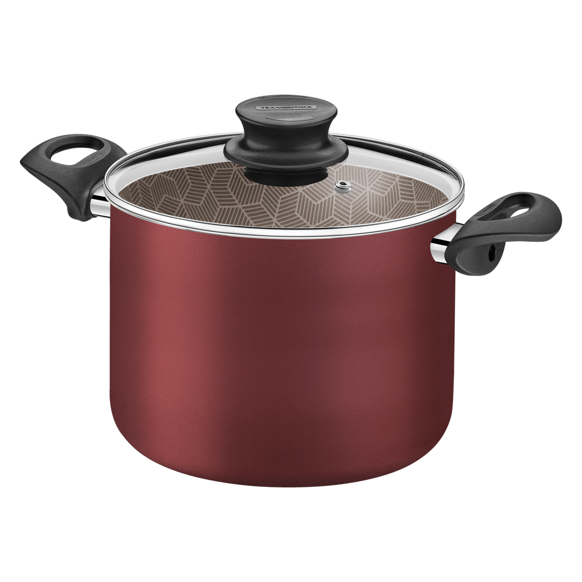 OLLA ALTA TRAMONTINA 28530/728 PARIS 28CM 11,8 L ROJO ENDY3.