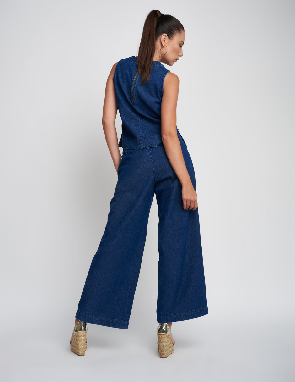 Conjunto Devendi para mujer de mezclilla 100% algodón