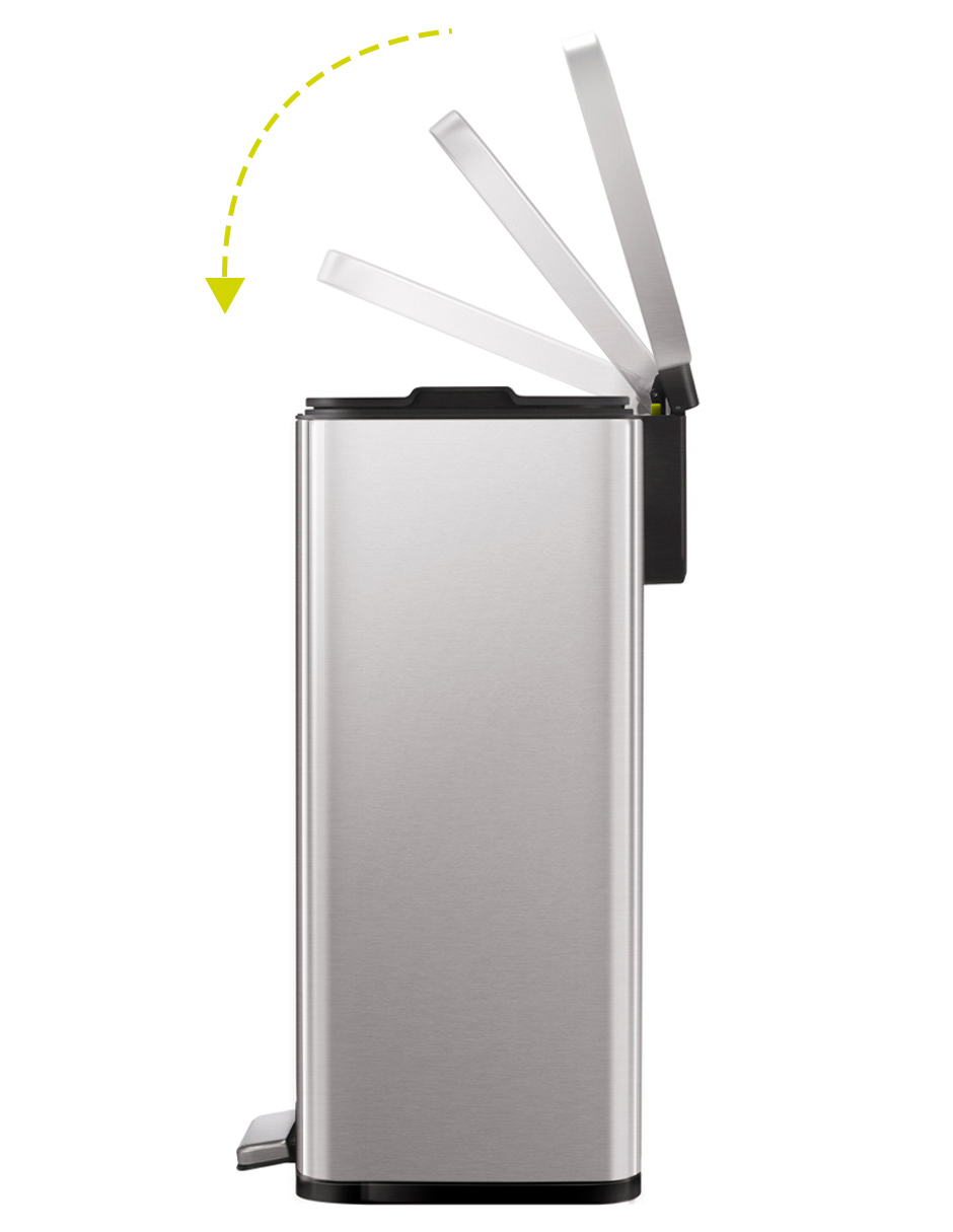 EKO Bote de basura cocina para reciclar 25+20L Madison