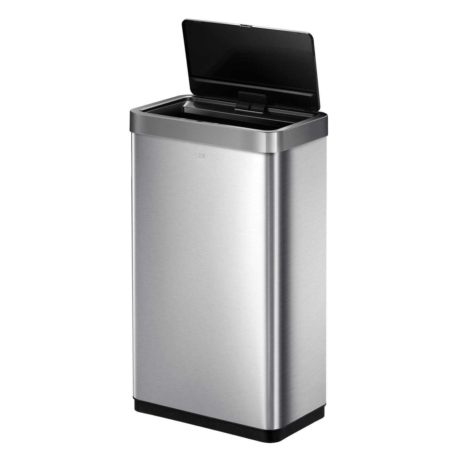 EKO Bote de basura Inteligente Mirage X con Sensor Automatico para cocina baño oficina Acero Inoxidable 80 L con tapa 