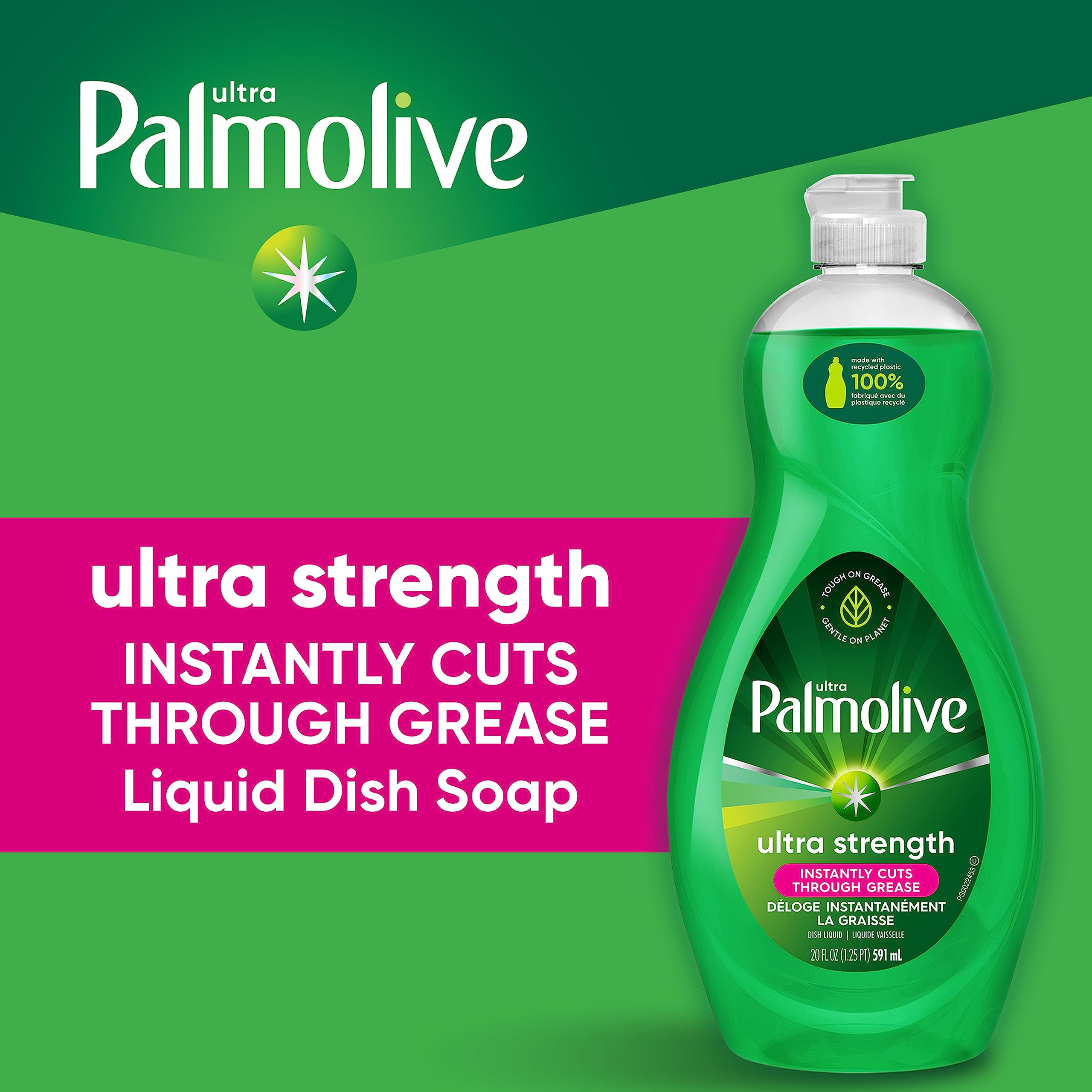 Jabon Para Trastes Palmolive Ultra Strength 961ml