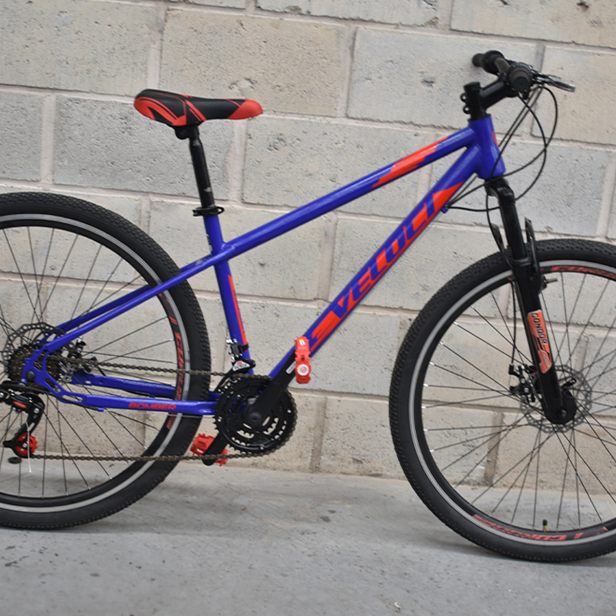 Bicicleta Veloci Usada Riot R29 Azul