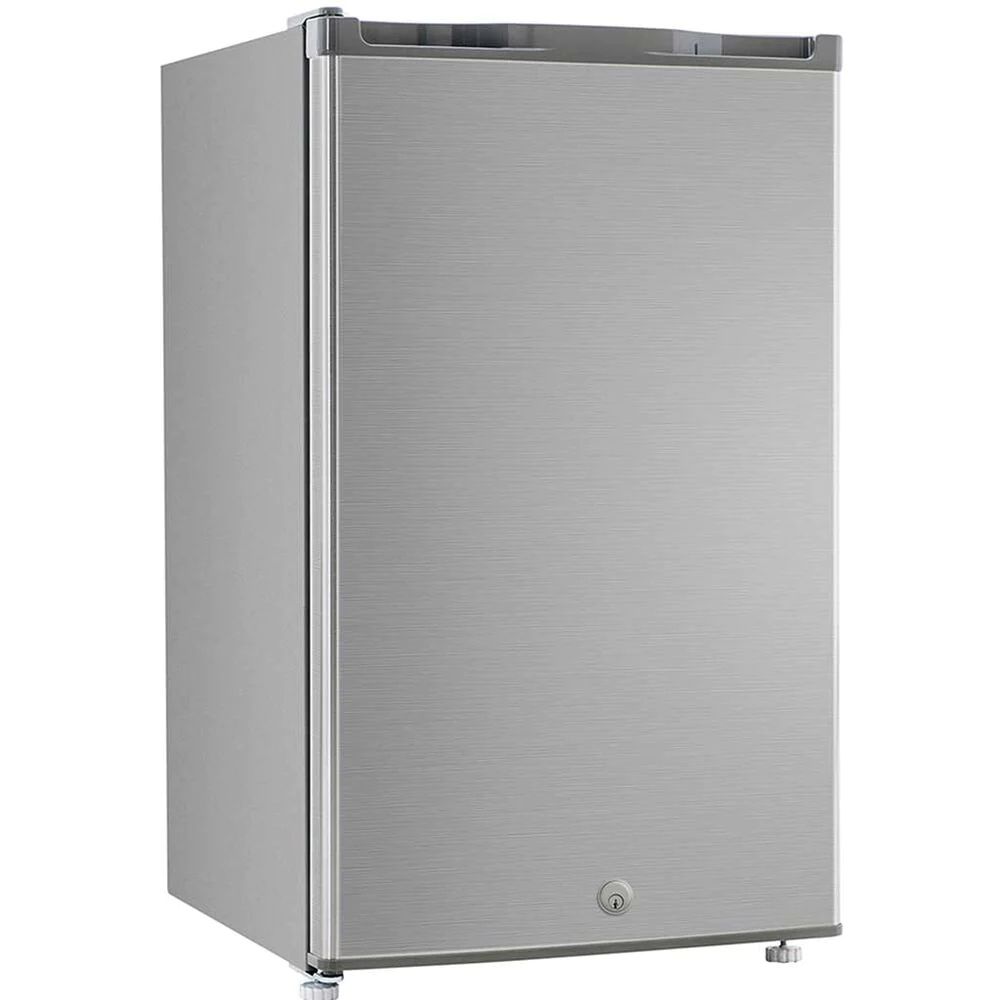 Frigobar mabe capacidad 4 pies 1 puerta inox rmf0411pymx0.