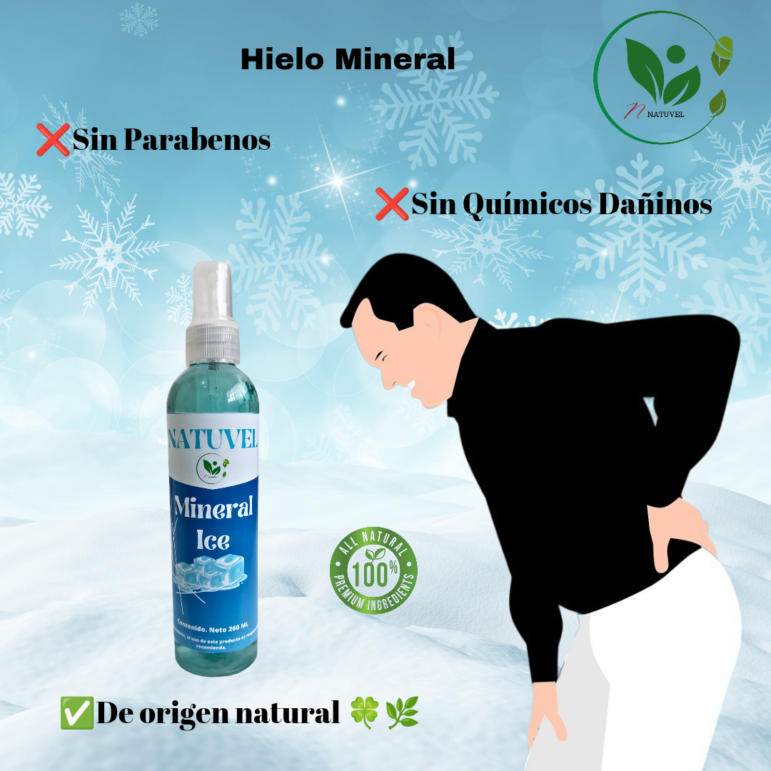 Hielo Mineral Relajante Muscular Mentol 260 ml