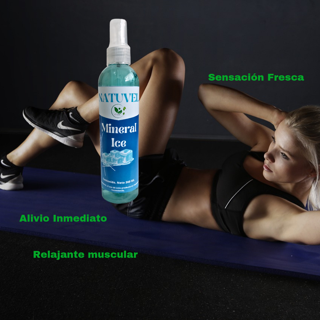 Hielo Mineral Relajante Muscular Mentol 260 ml