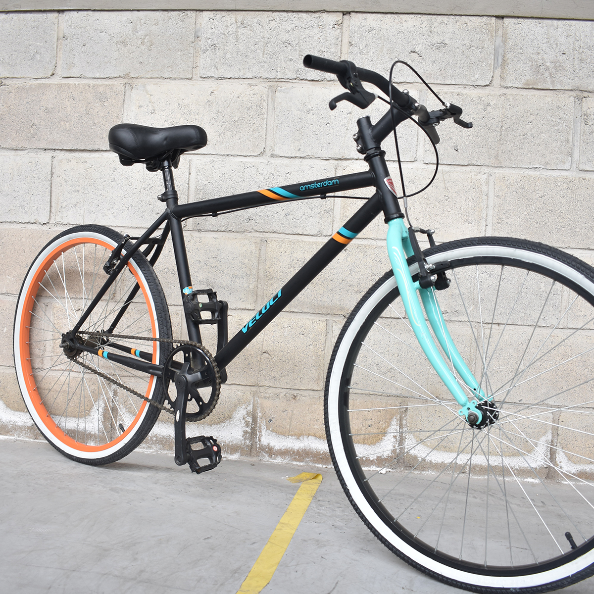 Bicicleta Veloci Usada Amsterdam R26 Negro