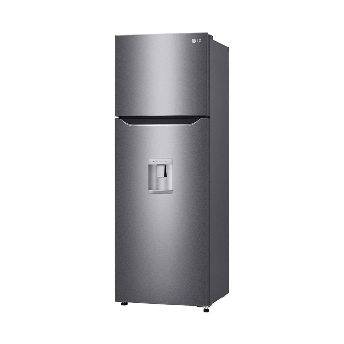 Refrigerador lg top mount 11 pies cúbicos plata smart inverter gt32wpk.