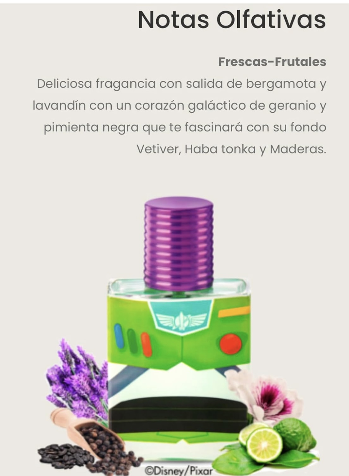 BUZZ LIGTHYEAR FRAGANCIA INFANTIL PERFUME INFANTIL DISNEY EL PREFERIDO DE LOS NIÑOS EXCLENTE AROMA