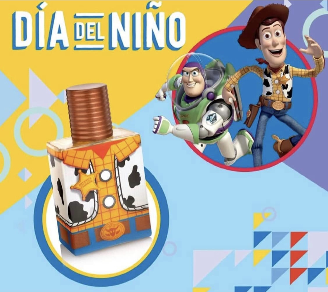 WOODY TOY STORY FRAGANCIA INFANTIL PERFUME INFANTIL DISNEY EL PREFERIDO DE LOS NIÑOS