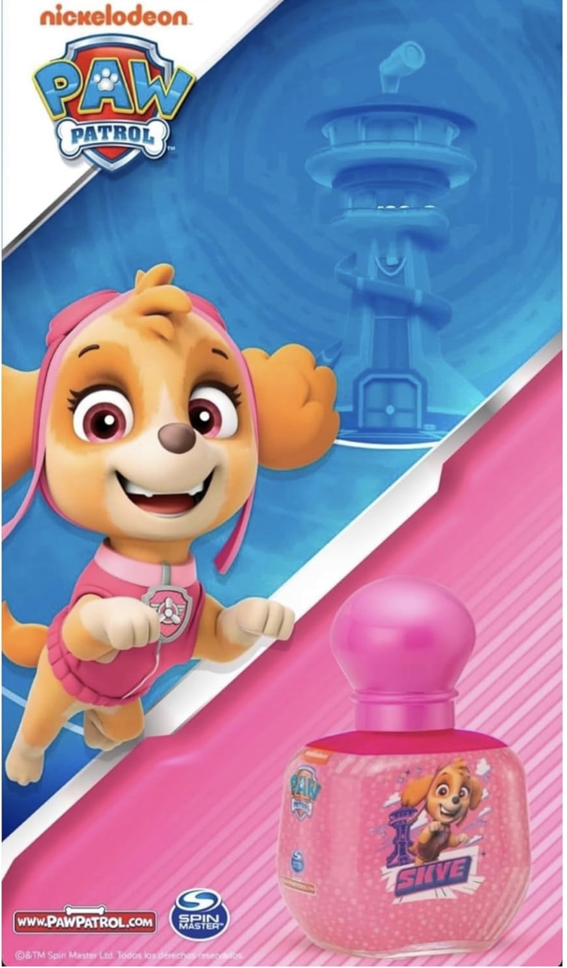 SKY PAW PATROL PERFUME INFANTIL PARA NIÑA EAU DE PARFUM EL PREFERIDO DE LAS NIÑAS