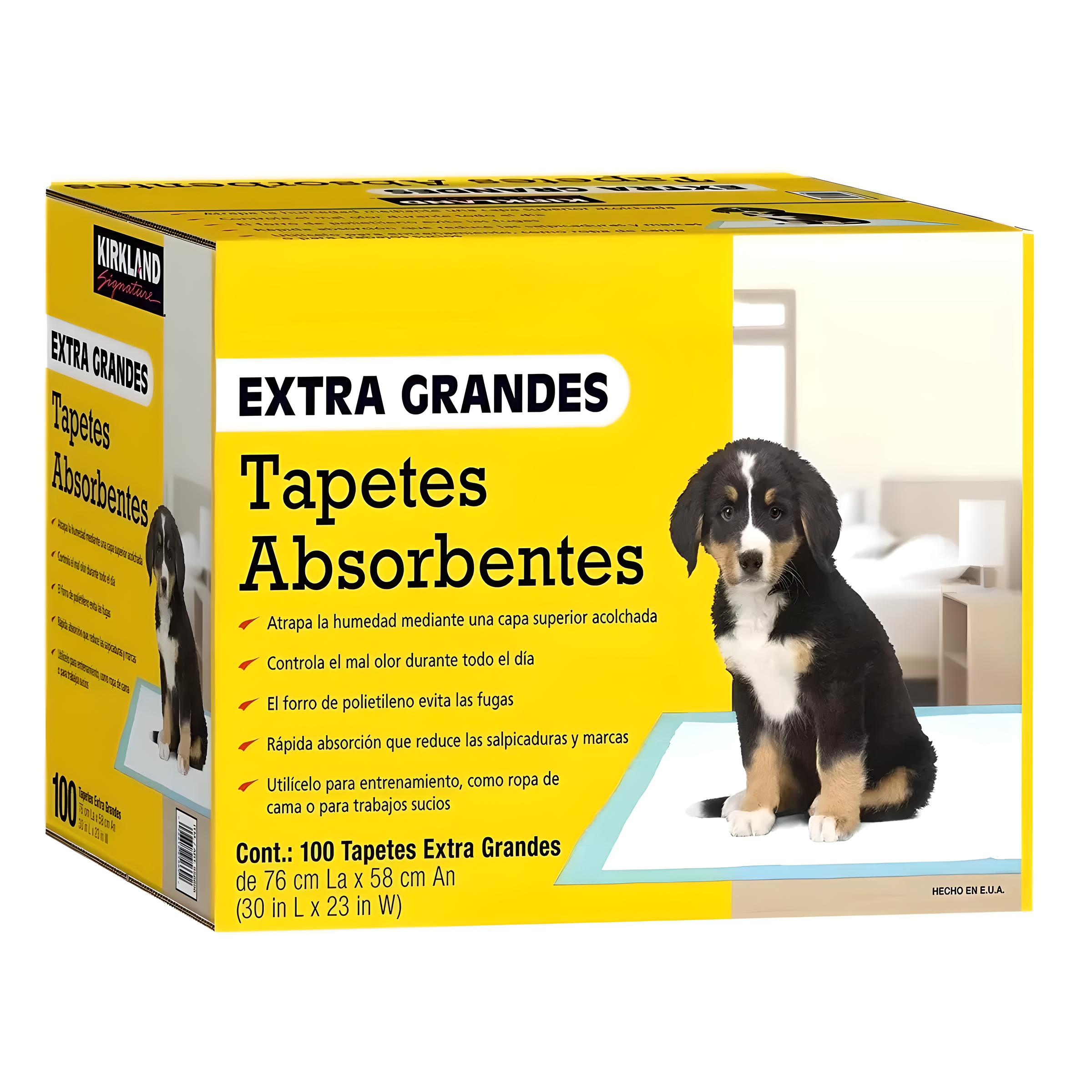 Tapetes Absorbentes Extra Grandes para Perro 100 pzas.