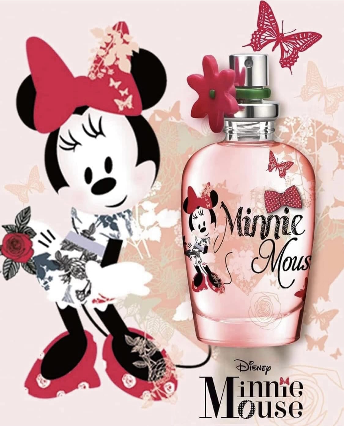 MINNIE MOUSE PERFUME INFANTIL Y PARA JOVENCITAS FRAGANCIA INFANTIL EAU DE PARFUM IDEAL PARA NIÑAS Y JOVENCITAS