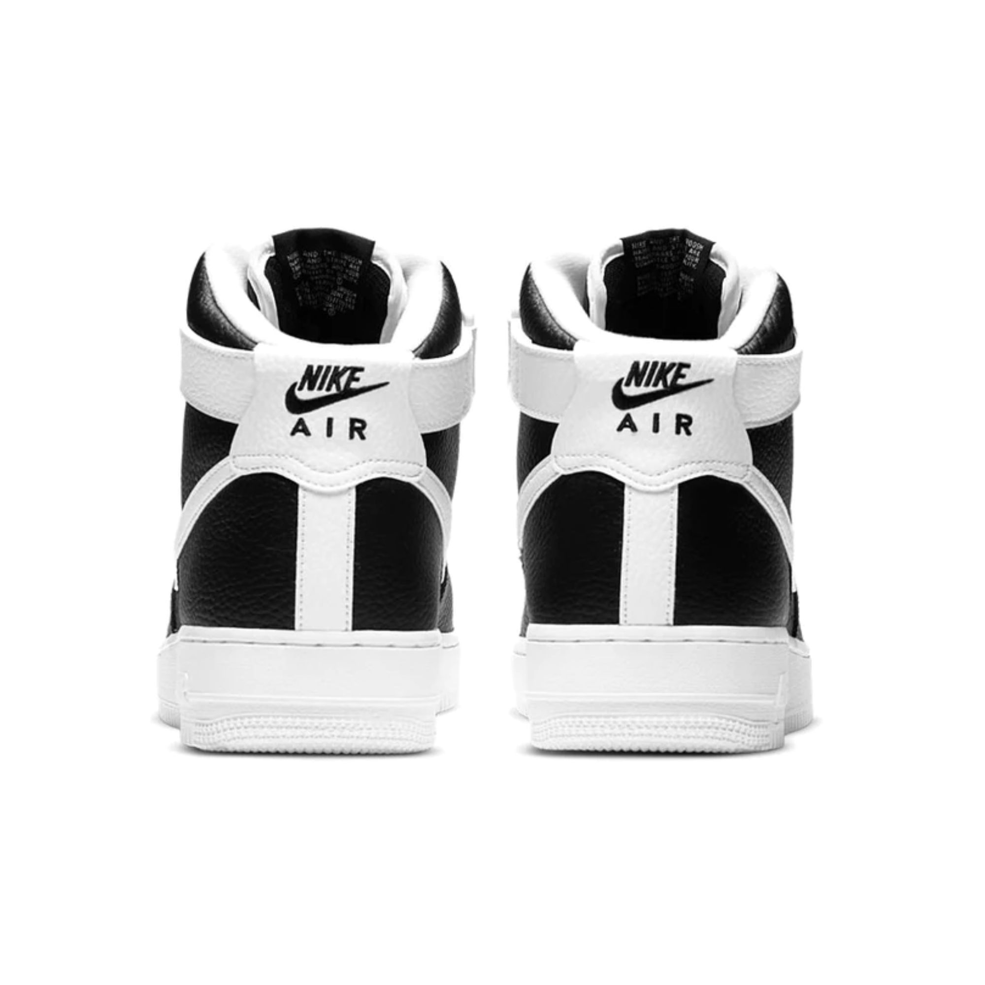 Tenis Nike Air Force 1 '07 High Negro con Blanco Hombre Originales CT2303002