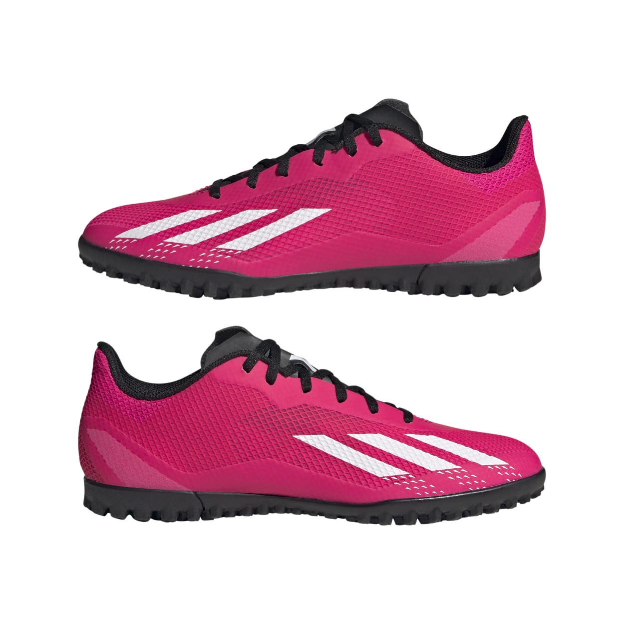 adidas Multitacos Fútbol Rápido X SpeedPortal.4 TF Rosa Pasto Sintético.
