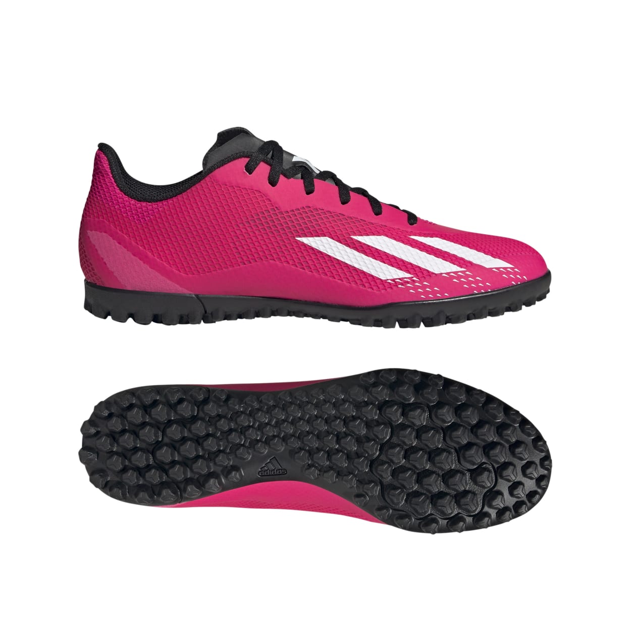 adidas Multitacos Fútbol Rápido X SpeedPortal.4 TF Rosa Pasto Sintético.