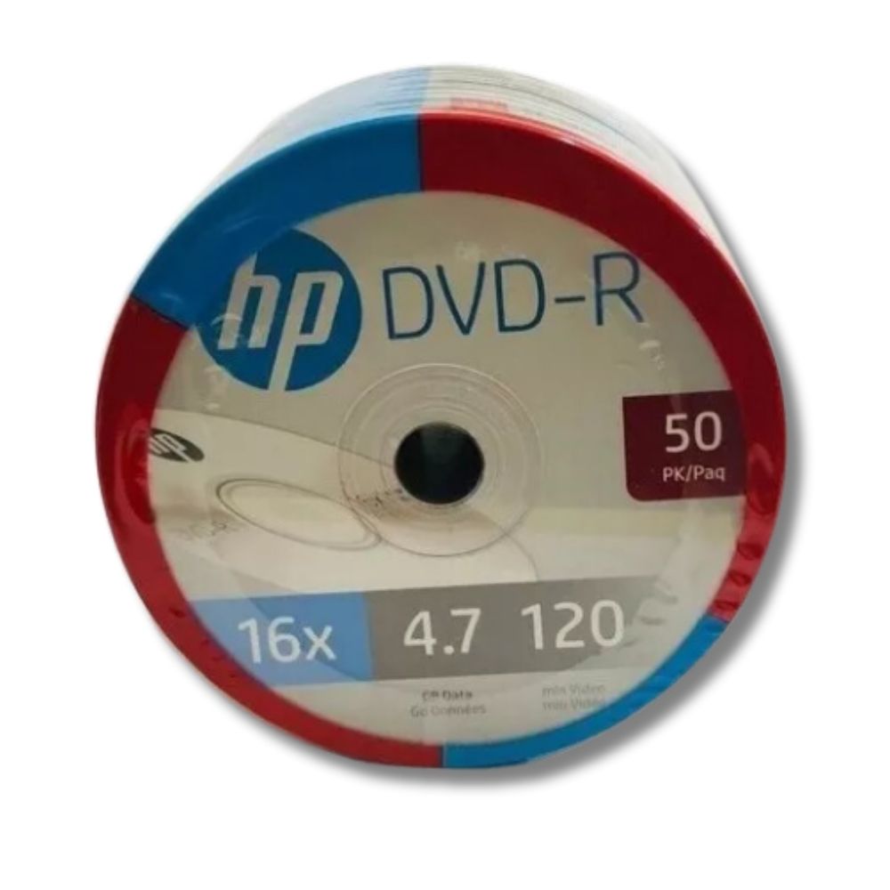 HP DVD-R Printable con 50 discos