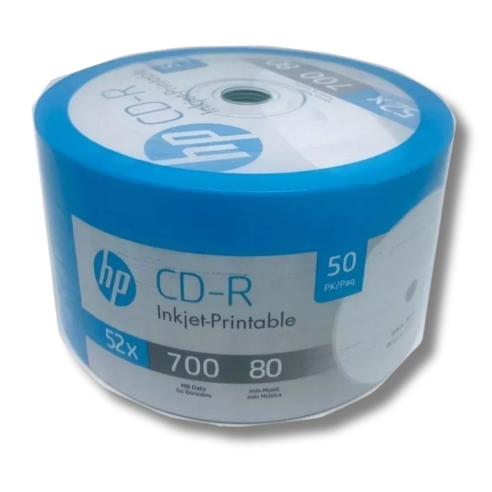 HP CD-R Printable con 50 discos