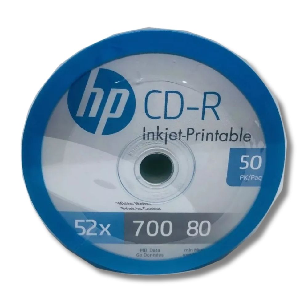 HP CD-R Printable con 50 discos