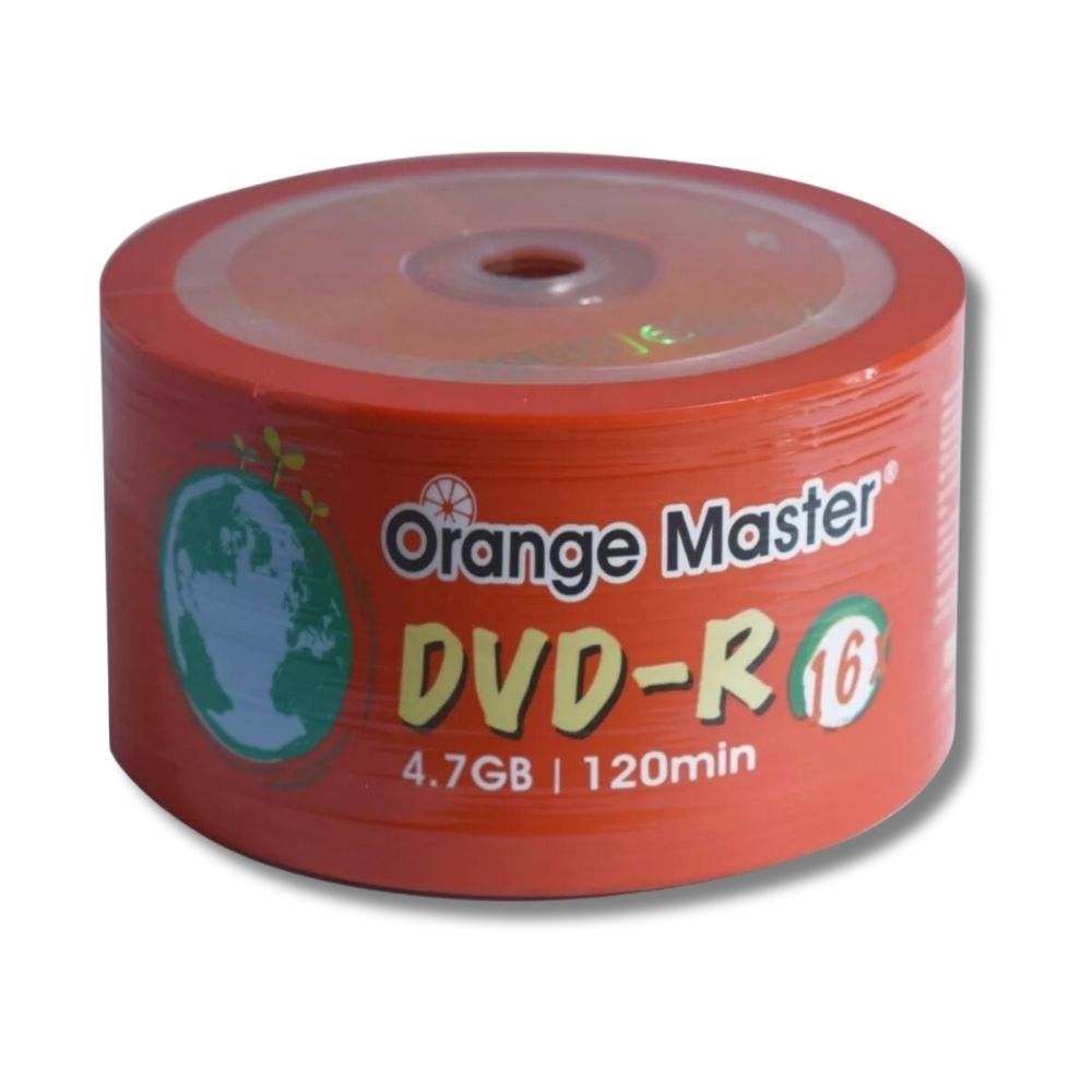 Orange Master DVD-R con 50 discos