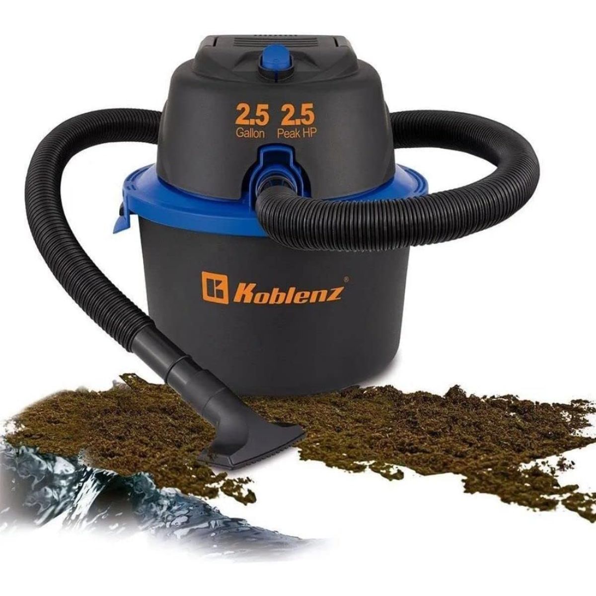 Aspiradora koblenz 2.5l seco-liquido 2.5hp wd-2.5 ma.