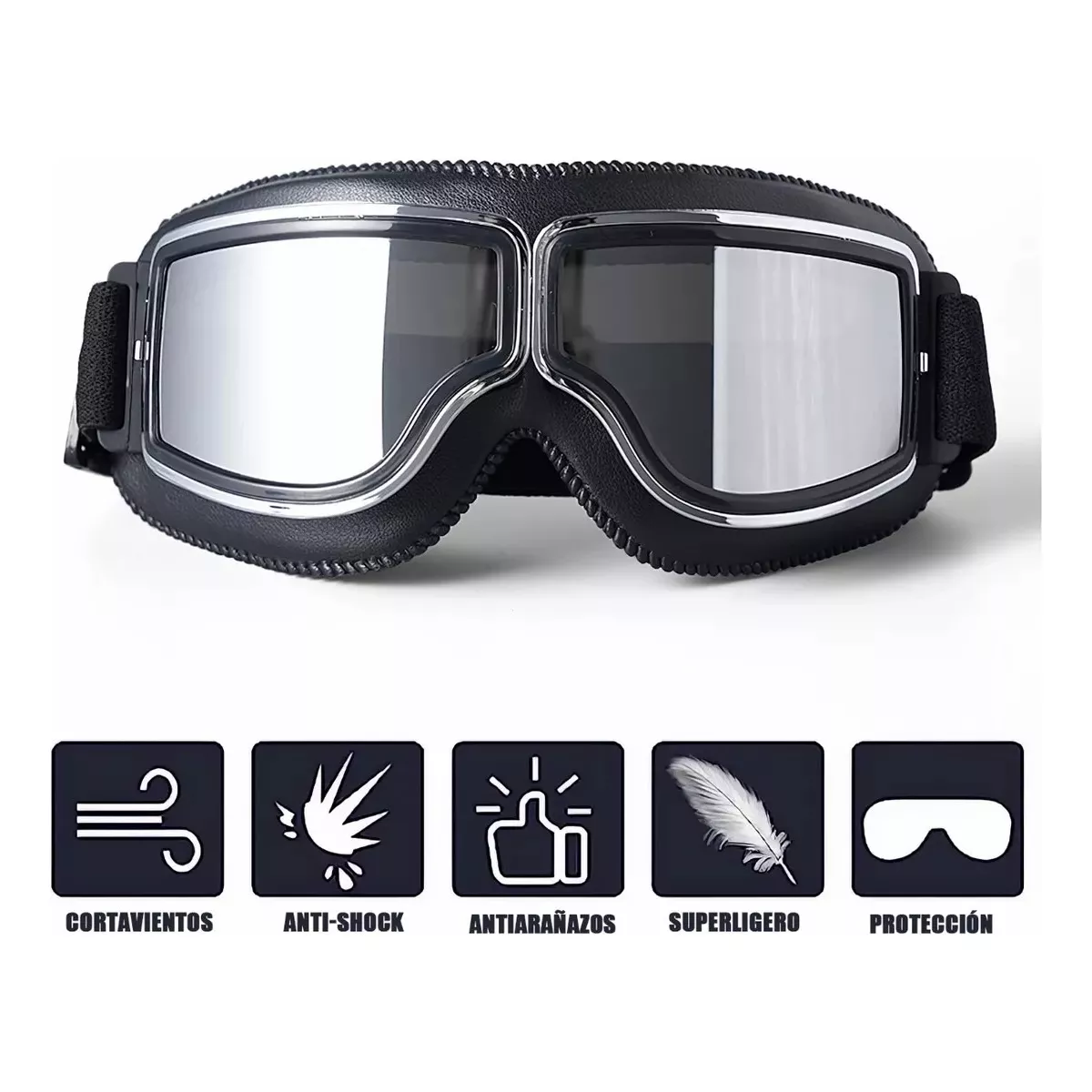 Gafas De Sol Lentes Para Actividades Al Aire Libre Motos Lente Transparente