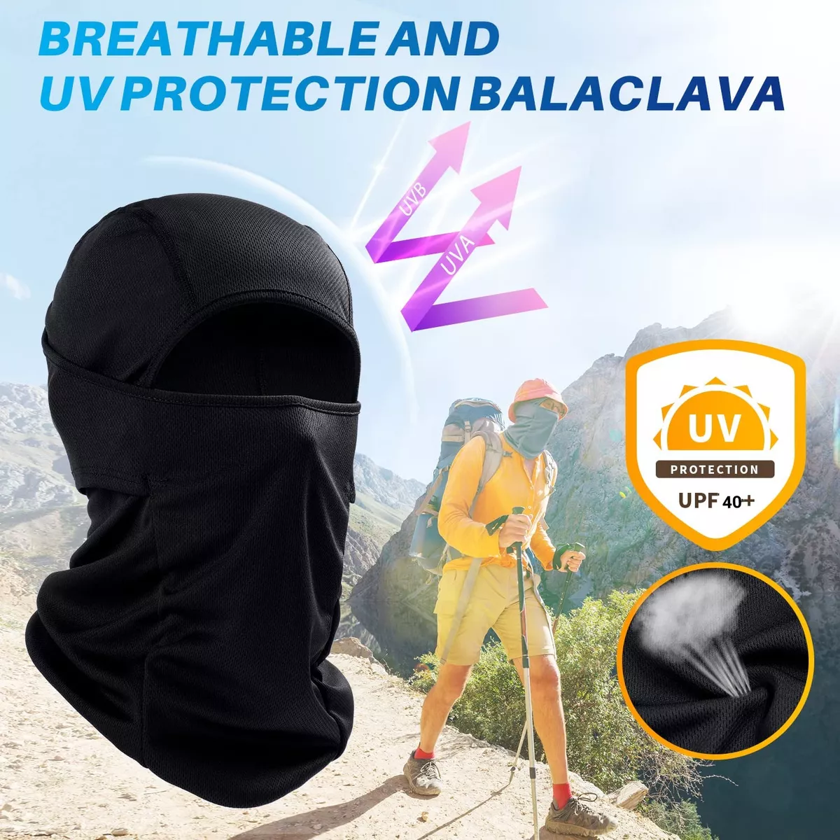 Pasamontañas Balaclava Tactico Máscara Para Motociclista 5pz