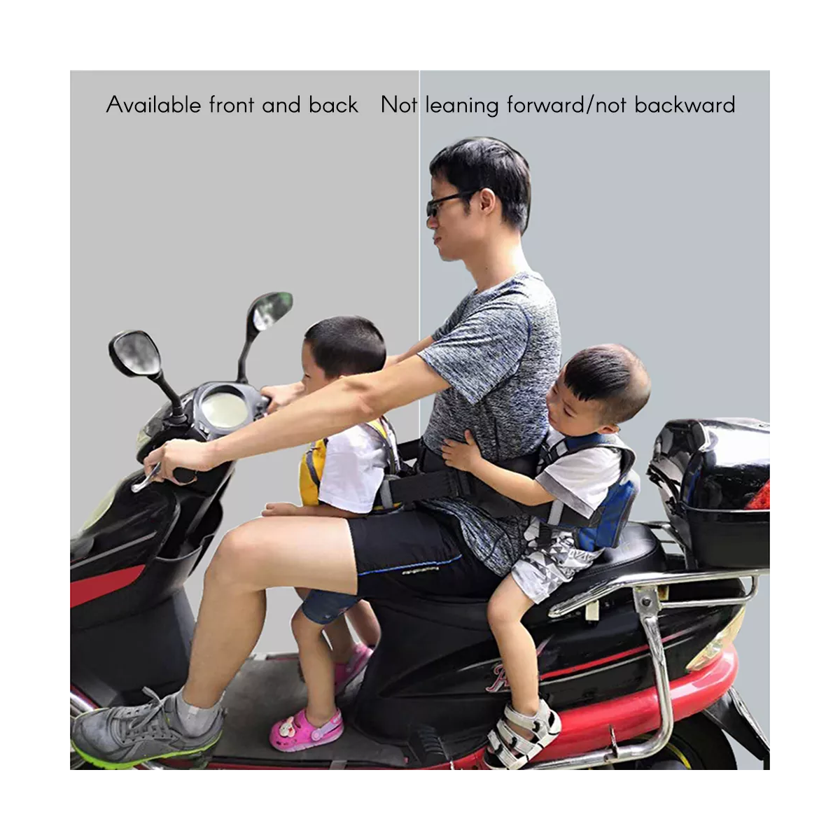 Cinturón De Seguridad Para Niños Para Motocicleta Ajustable