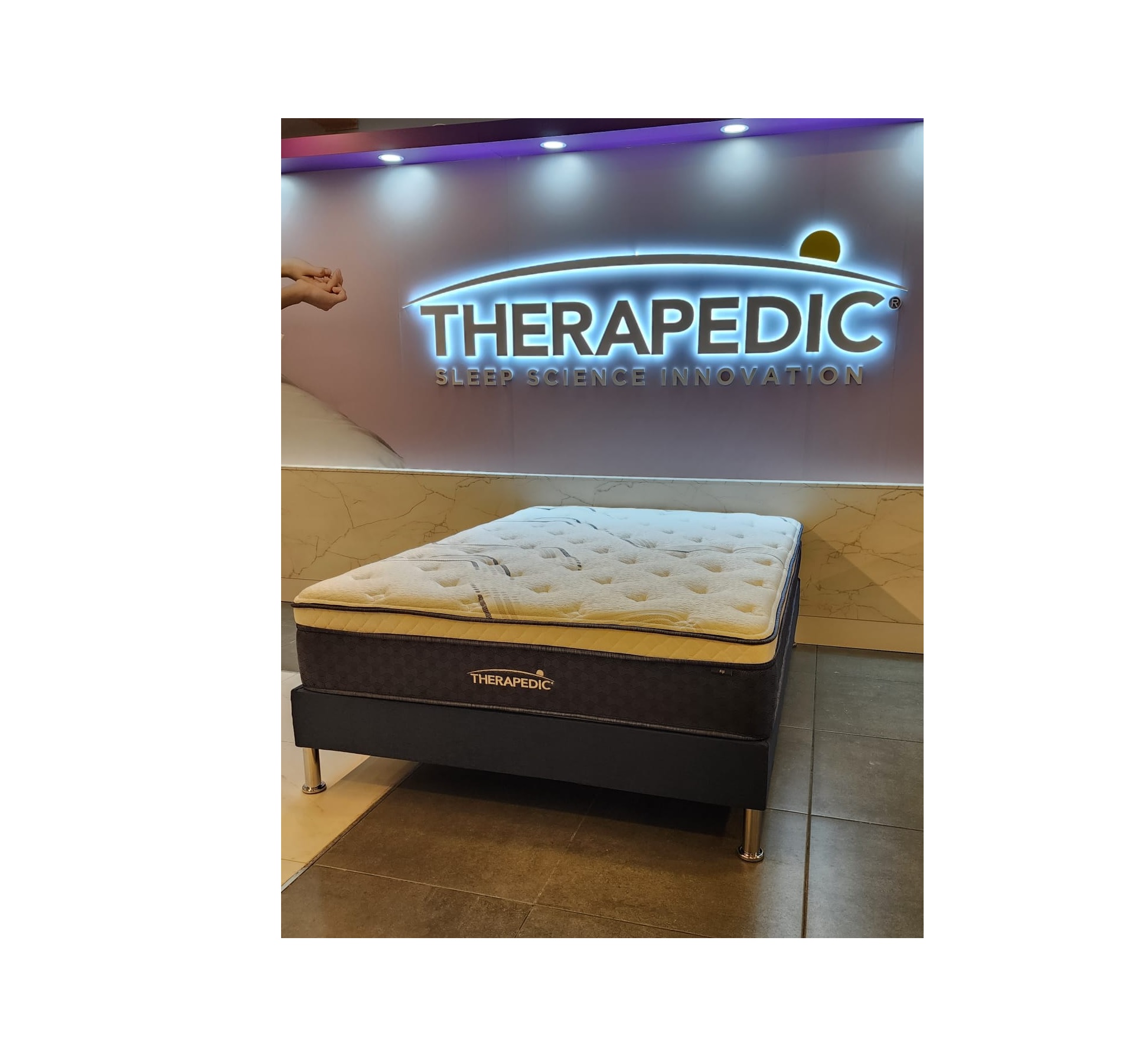 Colchon King Size Therapedic Fiji Espumas Premium Comodisimo.