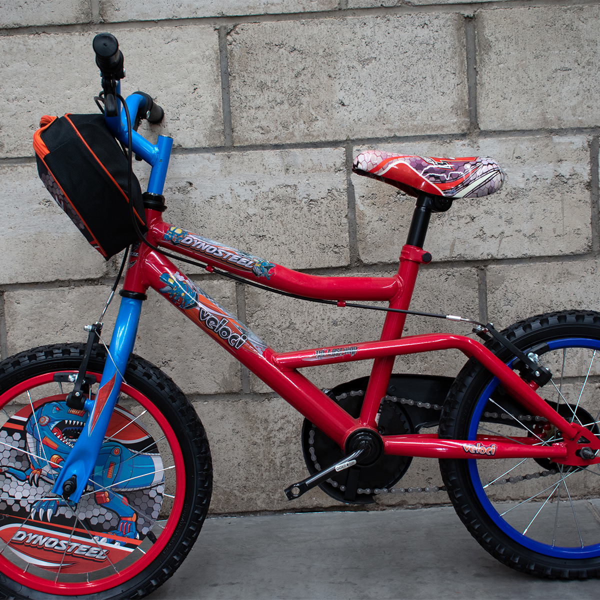 Bicicleta Veloci Usada Dyno Steel R16 Rojo