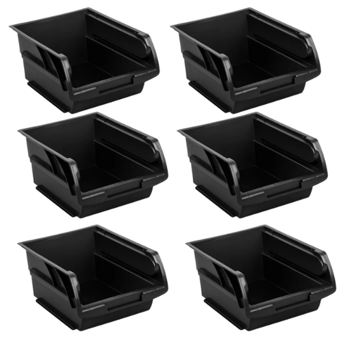 6 Gavetas Apilables Plástico 24.5 X 17 X 11 Cm Gav-3 Truper.