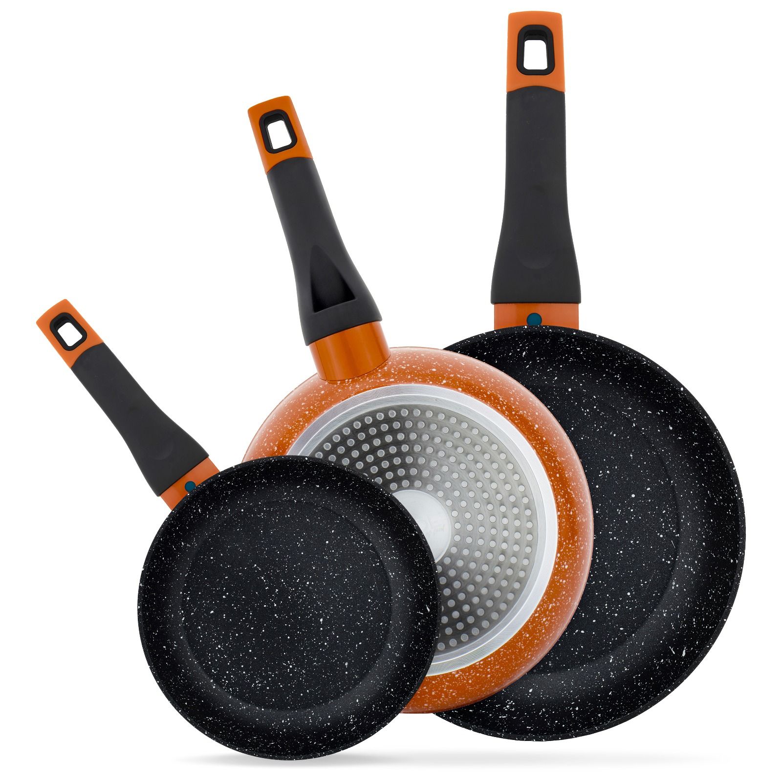 Jgo de Sartenes Premium Naranja Foode