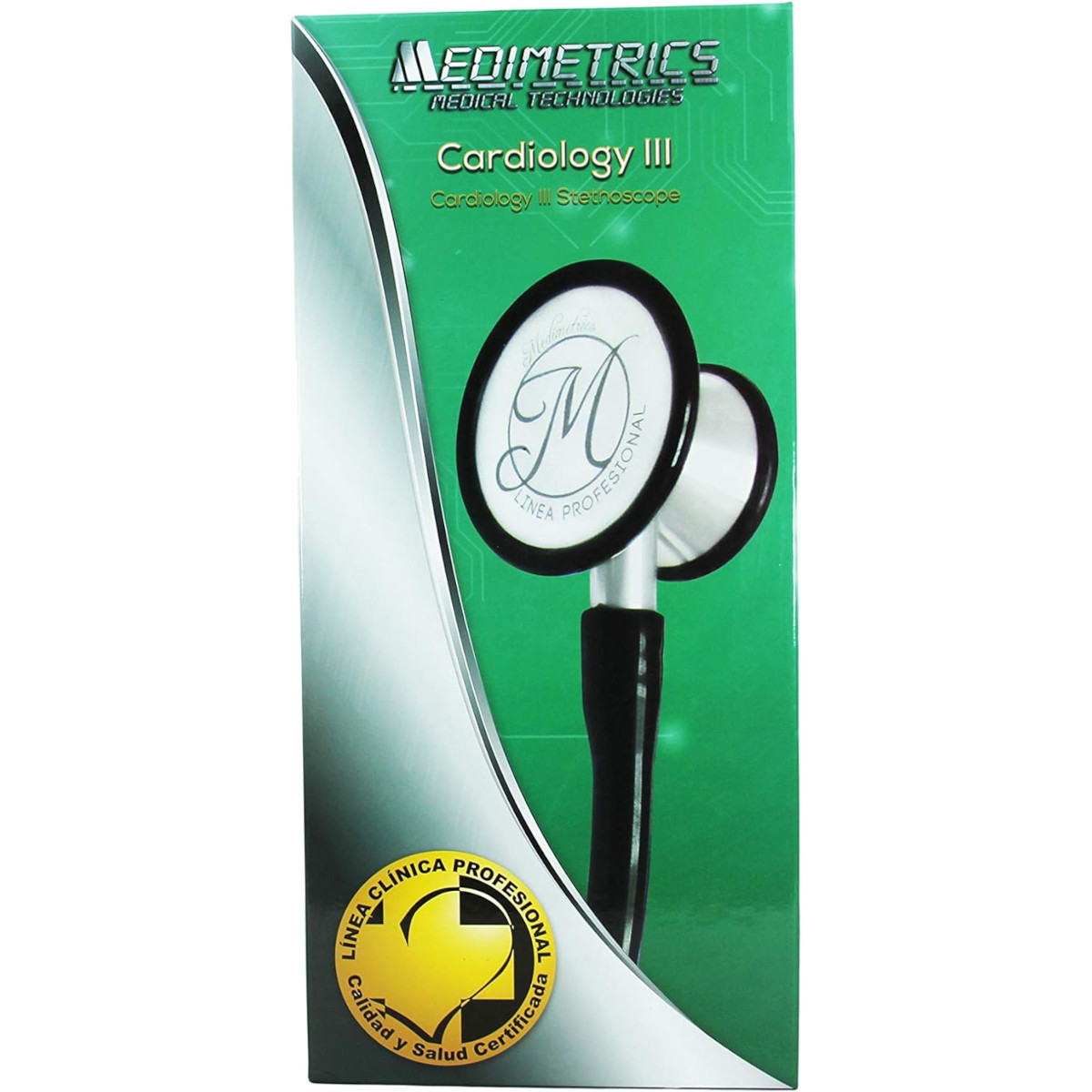 Estetoscopio Cardio 2 Pro Medimetrics 5766 Negro