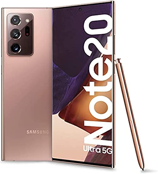 Samsung Galaxy Note 20 Ultra 5g 128GB Bronce Reacondicionado Liberado de Fabrica .