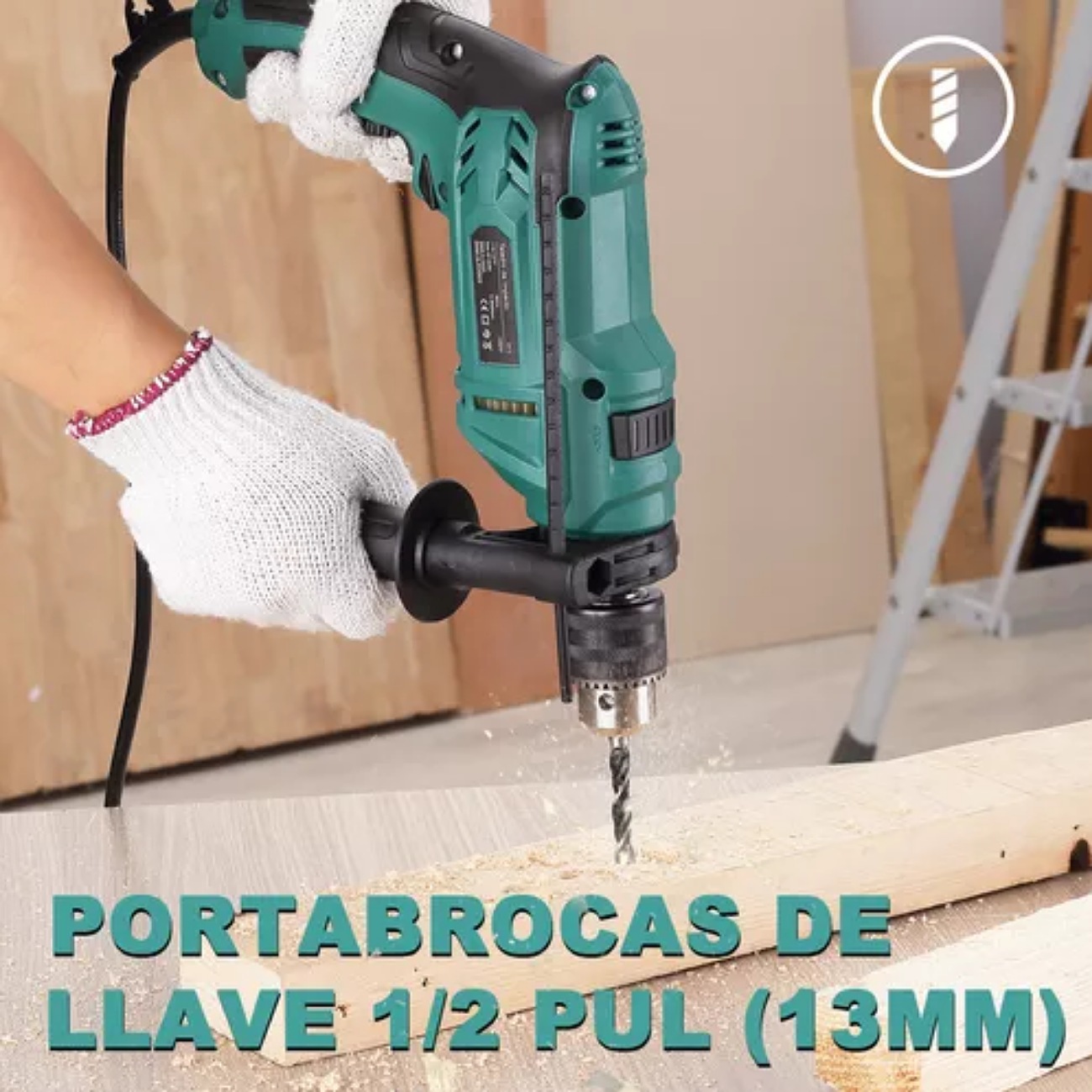 Rotomartillo Taladro Herramienta 1/2 De 1050w 2313 Stanew