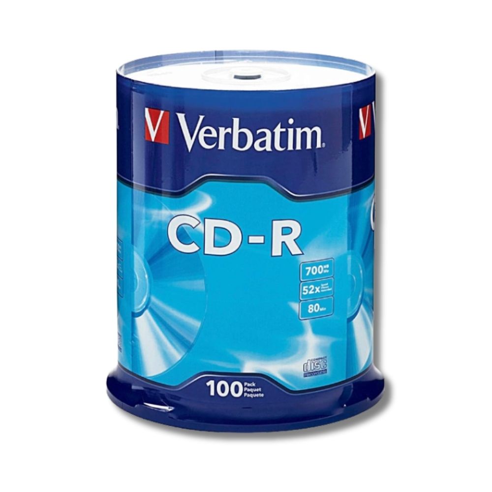 Verbatim CD-R Campana Rigida con 100 discos