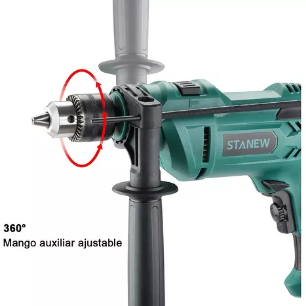 Rotomartillo Taladro Herramienta 1/2 De 1050w 2313 Stanew