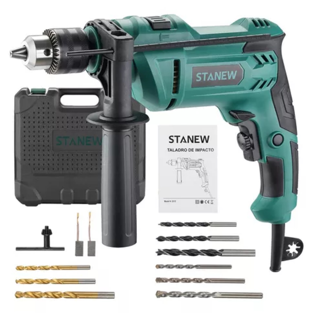 Rotomartillo Taladro Herramienta 1/2 De 1050w 2313 Stanew