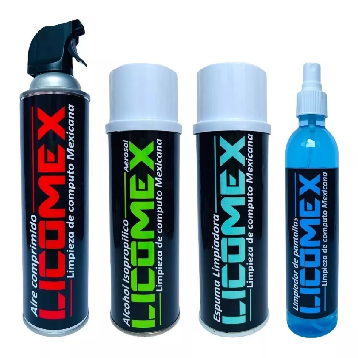 Aire Comprimido440 ml, Espuma limpiadora Alcohol Isopropílico 250 Ml Limpiador de pantallas